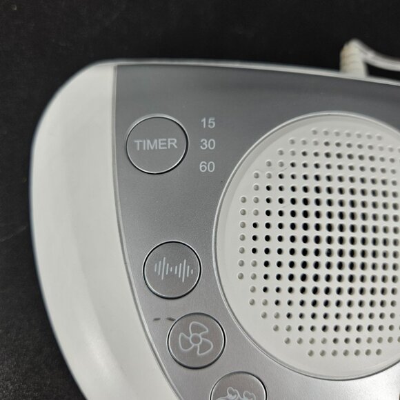 Sleep 8 Sound Therapy System White Noise Machine Timer Adjustable Volume WORKS - Picture 3 of 11